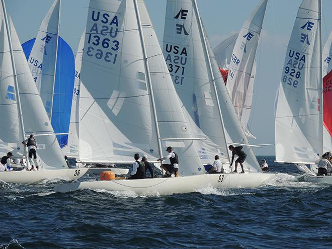 Mark Rounding - Sidney Doren Memorial Regatta 2017 © Cindy Saunders